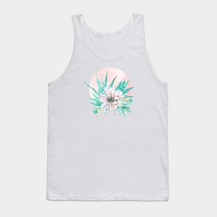 Rose Gold Succulent Sunshine Tank Top